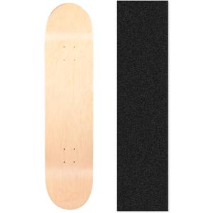 Maple Skateboard Decks Double Tail Skateboard Light Decks Free Skateboard Grip Tape, 1 PCS