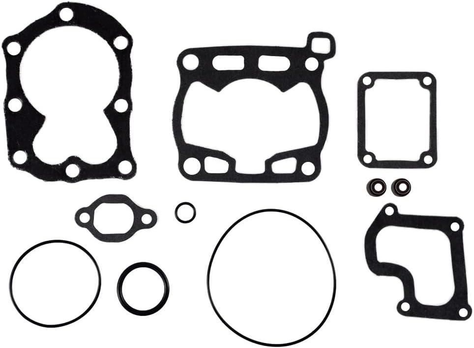 Motorcycle Top End Head Gasket,SEMOLTO Top End Head Gasket Kit Fit for Suzuki RM125 19982002 NJ