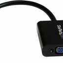 StarTech.com 1080p 60Hz HDMI to VGA High Speed Display Adapter - Active HDMI to VGA (Male to Female) Video Converter for Laptop/PC/Monitor (HD2VGAE2)
