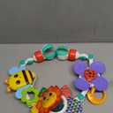 Adjustable Arch Bassinet Toys for Infant & Toddlers, Stroller Arch, Baby Crib Toys with Fascinating Hanging for Stimulating Babys Senses and Developing Motor Skills (Set5)