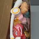 Dinosaur Bath Toys with Track & Fishing Rod  47PCS Wall Suction Slide Playset for Toddlers, DIY Water Race Track with 6 Dino Toys, Bathtub Fun Gift for Kids Boys Girls Age 3+