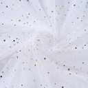 Canopy Bed Curtains Glitter Star Moon Twin Full Bed House Decor Toddler Kids Girls Room Scarf White Drapes Top Bunk Bed Canopy W60 x L158
