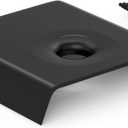 2 x Ameri RV Camper Trailer Extrusion Flat End Cap for Vinyl Trim Molding 1" Screws-10 Pack (Black)