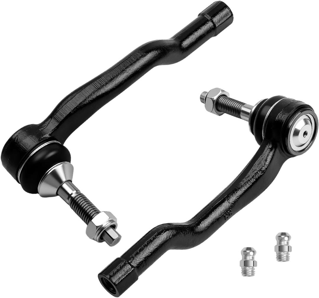 LCWRGS Front Outer Tie Rod Ends Fits for Ford Fusion 2013-2020, Edge 2015-2021, Lincoln MKZ 2013-2020, MKX 2016-2018 - 2pc