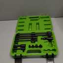 18-piece Impact Socket Extension Set Tools, Swivel Universal Joint, Deep 1/4", 3/8", 1/2" Drive Socket Adapter, Extension Bar, 3 Ratchet Coupler, CR-V Steel Alloy Corrosion-Resistant Mechanic Tools