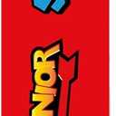 Monopoly Junior Super Mario Edition Board Game, Fun Kids' Ages 5 and Up, Explore The Mushroom Kingdom as Mario, Peach, Yoshi, or Luigi (Amazon Exclusive)