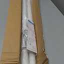 ZOCONE Tension Curtain Rod 51-168 In (4-14Ft), No Drill Curtain Rods for Outdoor Patio, Adjustable Shower Curtain Rod for Bathroom Renter Friendly, Heavy Duty Tension Rod for Window, Never Rust, White