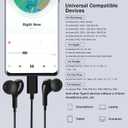 USB C Headphones for Samsung Galaxy S26 S25 S24 Ultra iPhone 17 Air 16 Pro 17 Pro Max S23 S22 A56 A55 A26 A17 A16 Pixel Xiaomi Wired Earbuds Magnetic in-Ear Type C Earphone with Microphone Stereo
