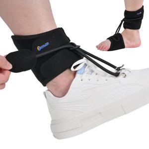 Tenbon Adjustable AFO Foot Drop Brace for Walking with Shoes, Socks, Or Barefoot Dorsiflexion Assist, Day & Night Use, Fits Left or Right Foot (Unisex, All-Day Wearable)
