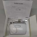 2 in 1 Electric Nail Clipper, USB Low Noise Professional Automatic Nail Trimmer Grinder with Scraps Storage for Kids and Adults, Nail Care Tool