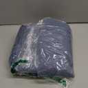 SLEEP ZONE Queen Sheet Set-4 Pieces Soft Queen Size Sheets Breathable & Cooling Bed Sheets Set, Easy Care Includes 1 Fitted Sheet, 1 Flat Sheet and 2 Pillowcases, Deep Pocket 16" (Flint Blue, Queen)