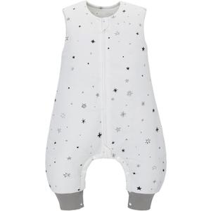 Baby Sleep Sack with Feet 2.5 TOG Winter Toddler Sleeping Sack Combed Cotton Baby Wearable Blanket for Early Walkers (3-12 Months, Stars)