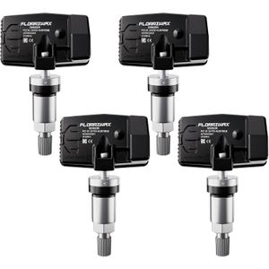 TPMS Sensor, Set of 4 315Mhz Tire Pressure Sensor Compatible with Nissan Infiniti Suzuki, Tire Sensor OE Replaces#40700JK01B,40700JA01B,40700CD001,40700JA01C