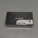 MANSPOT Manscape Groin & Body Hair Trimmer for Men, Electric Ball Pubic Trimmer Shaver,Manscape Kit with 4 Guard,Replaceable Ceramic Blade Heads,Waterproof Wet/Dry Shaver,90 Minutes Shaving (Black)