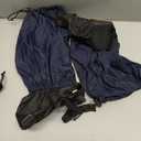 1 Pairs Gators for Hiking Boots,Adjustable Leg Gaiters for Women and Men Boots, Waterproof and Breathable Trail Gaiters for Hiking, Snow and Garden Weeding (Style A-Blue)