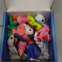 22PCS 3D Printed Sea Animals Toys, 3D Printed Ocean Animals Articulating Flexible Fidget Toys, Cute Animal Figurines Toys for Easter Birthday Party Favors Office Desktop Home Decoration