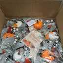 20inch Thanksgiving Fall Wreath, Eucalyptus Berries Pumpkins Lamb Ears Leaves Autumn Wreaths for Front Door, Fall Decor, Porch Wall, Home Outdoor Holiday Decorations Wreath for Autumn