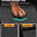 Folding Dog Ramp for Car SUV Truck, 17.3" x 63" Portable Pet Ramp for Large Dogs, Lightweight Non-Slip Dog Car Ramp, Sturdy Dog Ramp for Cars and High Beds, Easy to Carry and Store