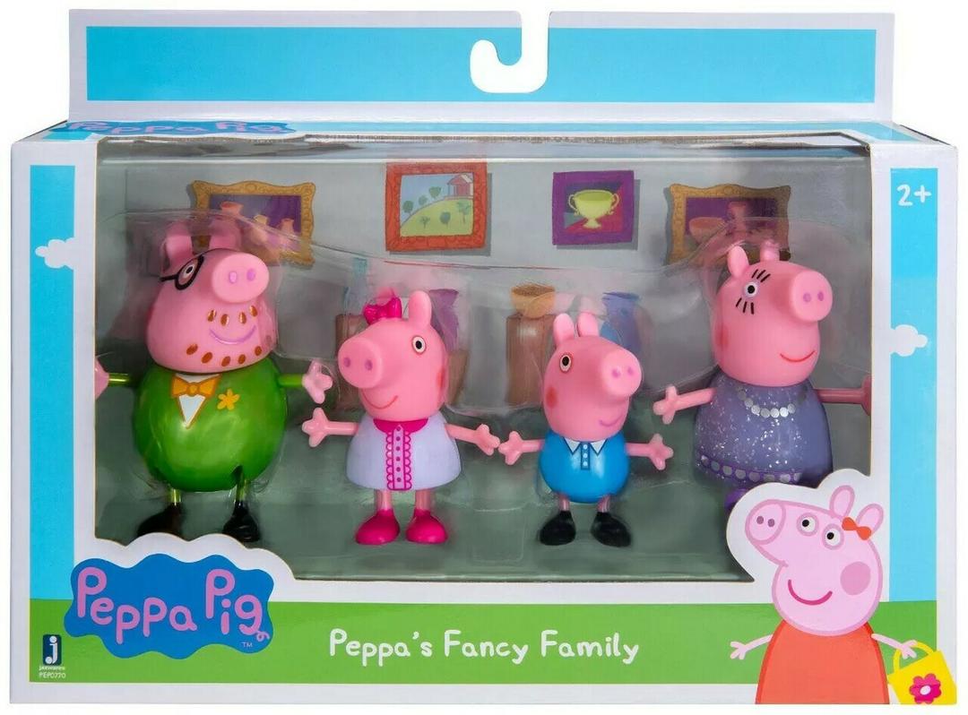 Peppa's Fancy Family Action Figures