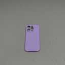 Ktele Magnetic for iPhone 16 Pro Case Compatible with Magsafe Premium Silicone Satin-Smooth Touch Slim Shockproof Anti-Scratch Microfiber Lining Case, 6.3 inch, Light Purple