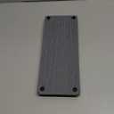 Quick Dry Sink Caddy Kitchen Sink Organizer, Water Absorbing Stone Tray for Sink, Stone Drying Tray, Diatomite Faucet Mat & Protector, Dispenser Sponge Holder, Stone Soap Tray for Bathroom Counter (Dark Gray Metal Foot Wave Large)