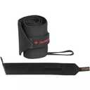 Harbinger Pro 20-Inch WristWraps with Thumb Loop for Weightlifting (Pair),Black