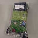 2 x I'D RATHER BE CHASING Funny Mens Socks, Golf & Pickleball Gifts for Men, Golfers Unique Crew Sock, Golfing Gift Accessories (Green)