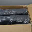 OLIXIS Waiting Room Chairs Set of 6, Leather Office Desk Reception Guest Stationary Side Chair with Padded Arms for Home Conference Lobby Area Meeting Church Medical Clinic Elderly Student