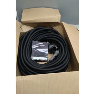 Garden Hose, Flexible Ultra Lightweight Durable, Kink-Free Water Hose with 10 Function Sprayer - Non-Shrinking, Easy to Store, All-Weather, High-Pressure, Black