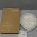 CAROTE Non Stick Frying Pan Skillet, Omelet Pan, Healthy Non Toxic Granite Chef Pan, Induction Compatible Egg Frying Pan with Heat-Resistant Handle, PFOA-Free,Cream White, 8"