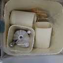 Britimes 23 Pack Bathroom Accessories Set, No Slip Rugs, Beige Gradient