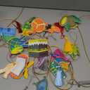 Batiyeer 32 Pcs Eid Mubarak Decorations 3D Felt Ramadan Banner Set with Lantern Moon Palace for Islam Muslim Celebration Lesser Bairam Party Hanging Decor