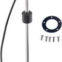 Marine Fuel Sending Unit for Boat Truck Car Vehicle Fuel Tank Sending Unit Fuel Level Sending Unit Gas Water Tank Sender Fuel Gauge Sending Unit Fuel Water Level Sensor 0-190 ohms 6"