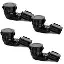 4 PCS Reverse Backup Parking Assist Sensor Compatible with Toyota RAV4 2014-2018, Tacoma 2015-2022, Tundra 2014-2021, Replace 89341-0C010, 89341-0C020