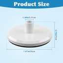 SP1106 Pool Skimmer Vacuum Plate, Skim Vac In-Ground Pool Vacuum Skimmers Cover Replacement, for Hayward Swimming Pools Skimmer SP1075 1082 1084 1085