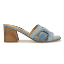 SM New York Gelare Block Heel Sandals 6