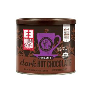 Equal Exchange Organic Dark Hot Chocolate, 12 Ounce, Bb Date: 03/21/2027