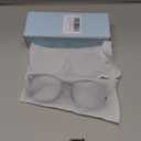 Gaoye Eyewear Frames for Men - Blue Light Blocking Square Glasses, Anti UV Ray Computer Gaming, Blue Blockers for Women (*Black & Transparent)