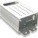 PWM 0-30s Soft Start/Soft Stop Variable Speed DC Motor Speed Controller Battery Low Voltage Protection Recoverable Overcurrent Protection PWM Switch Control 9-70V 40A