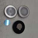 3 Pcs Motion Sensor Light Indoor, Searik Magnetic LED Night Light Battery Powered Step Lights Stair Closet Light Under Cabinet Lighting Stick On Anywhere Lamp for Home Kitchen Hallway Cabinet Bathroom (White)