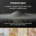 DOMINATOR Polymeric Sand for Pavers, Titanium Gray, 40 lbs - Revolutionary Ceramic Flex Technology for Stabilizing Paver Joint Widths 1/8 to 4 - Professional Grade Paver Sand for Patio Pavers