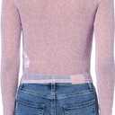 HUGO Women's Mesh Long Sleeve Crop Top (XS)