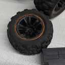 HYPER GO H16DR 1:16 Scale Ready to Run Fast Remote Control Car, High Speed Jump RC Monster Truck, Off Road RC Cars, 4WD All Terrain RTR RC Truck with 2 LiPo Batteries for Boys and Adults
