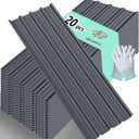 Metal Roofing Panels - Corrugated Galvanized Heavy Duty Roof Panels Gary 20 Pcs 60x17.7in Waterproof Siding Panels for Outdoor House Storage Mobile Homes Patio Garages Sheds