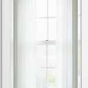 Alaterre Furniture 24" x 30" Bathroom Vanity Mirror with Beveled Glass Wood Framed Wall Mirror for Bathroom, Powder Room or Laundry Room, Hanging Hardware Included (White)