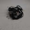 Brightown Outdoor String Lights, 50FT 25 G40 Bulbs Shatterproof Patio Lights, IP65 Waterproof Dimmable Hanging Connectable Globe LED Outdoor Lights for Backyard, Bistro, Porch, Deck, Balcony (Black)