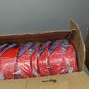 Ramede 20 Pcs 4 Pt. Suspension Hard Hat Bulk Safety Helmets Adjustable Ratchet Hard Hats with Cotton Brow Pad Ratchet Cap Style ABS Construction Hard Hats for Men Women Work Head Protection (Red)