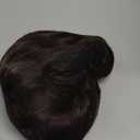 Mens Wig Short Brown Layered Heat Resistant Synthetic Wigs for Male Daily Party Cosplay Costume Halloween Use (Dark Brown)