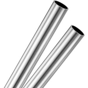 M METERXITY 2-Pack 300mm 304 Stainless Steel Tube, 11mm OD 1mm Wall Thickness Seamless Stainless Steel Tubing for Construction/Machining/DIY Crafting, Metal Straight Pipe [0.43x0.04x11.8IN]