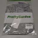 PRETTYGARDEN Women's Summer Spaghetti Strap Tank Tops Sleeveless Camisole Blouses Asymmetrical Going Out Basic Tank Shirt (Gray, XL)